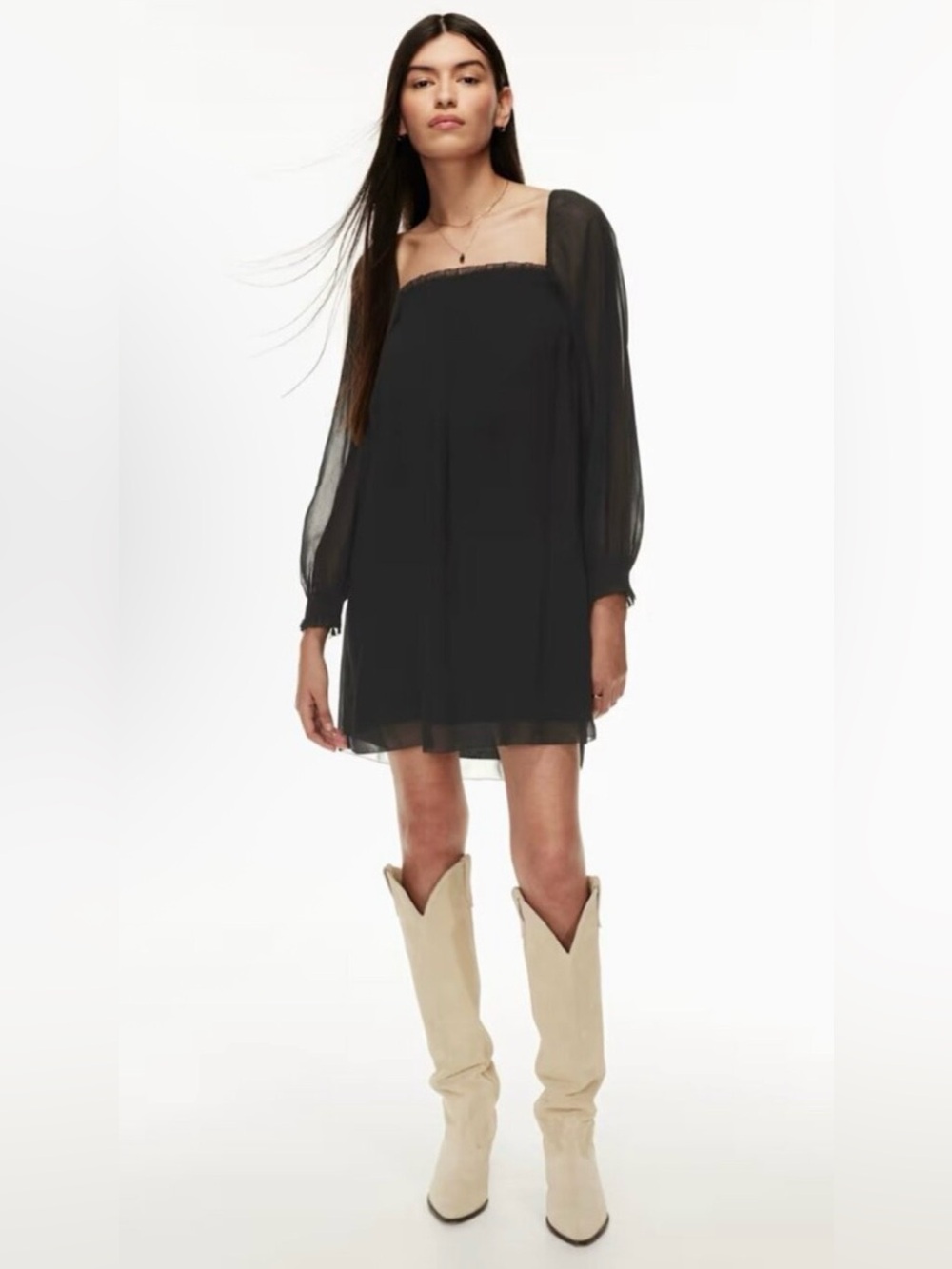 Wilfred Alana baby doll dress black large